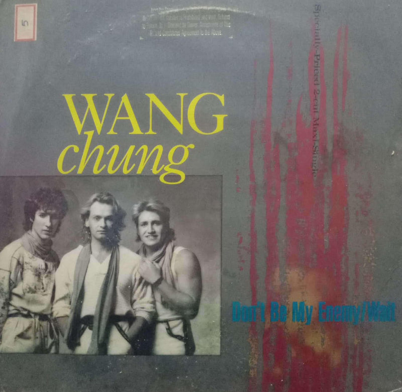 Wang Chung — LP vinyl record cover