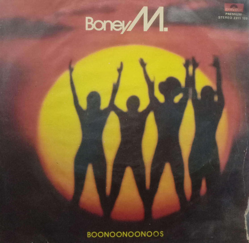 Boney M Boonoonoonoos — LP vinyl record cover