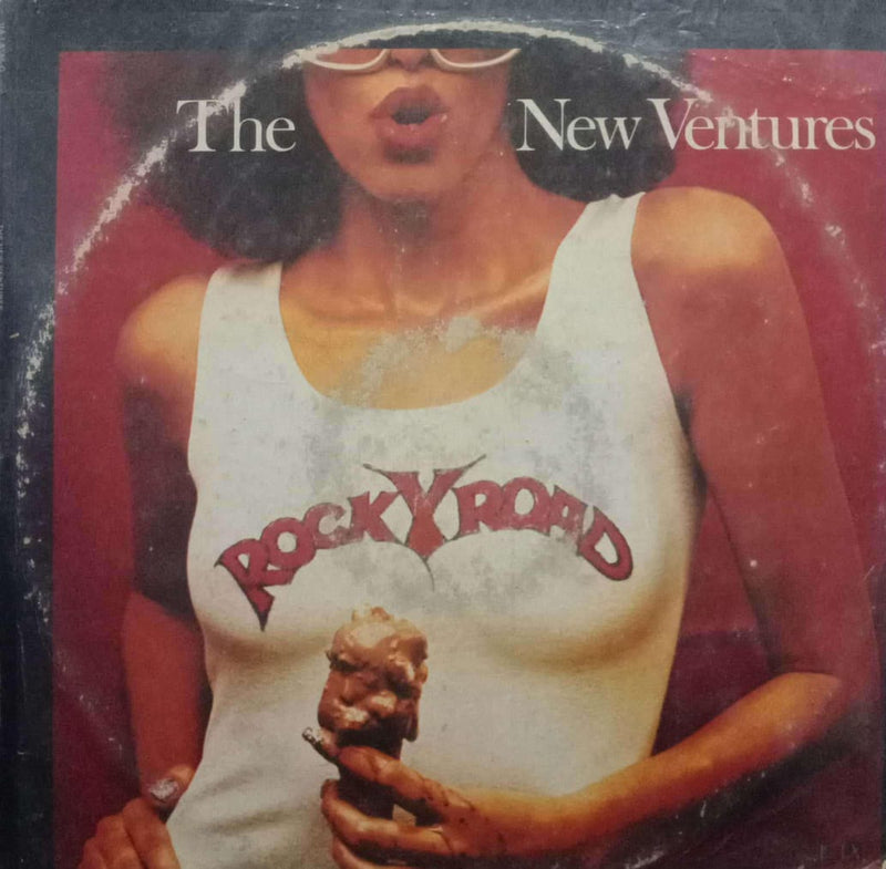 The New Ventures Rocky Road — rock LP vinyl record cover