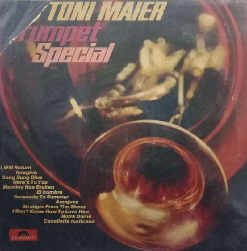 Toni Maier Trumpet Special — LP vinyl record cover