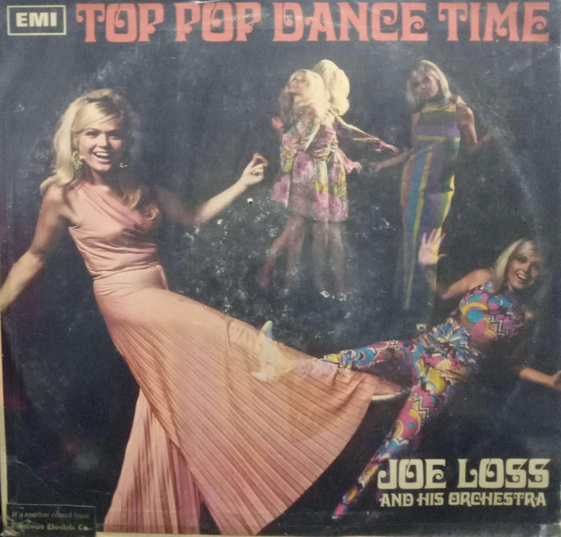 Top Pop Dance Time — pop LP vinyl record cover