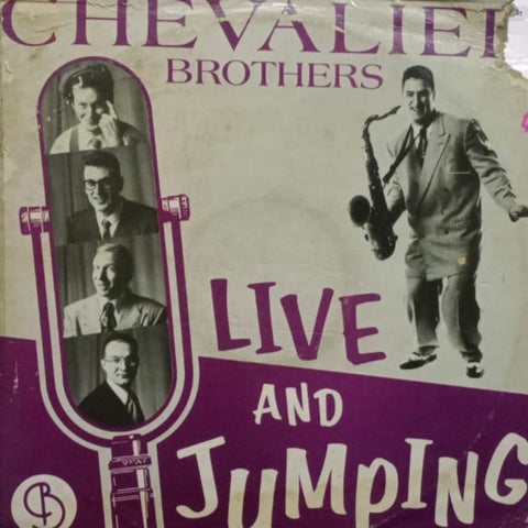 CHEVALIEI BROTHERS LIVE AND JUMPING - English Vinyl LP