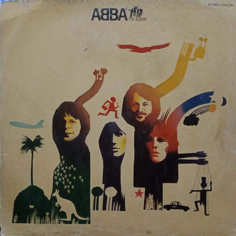 Abba The Album — LP vinyl record cover
