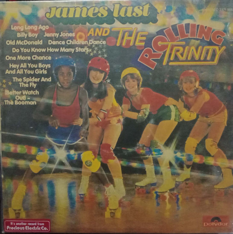 James Last And The Rolling Trinity — LP vinyl record cover
