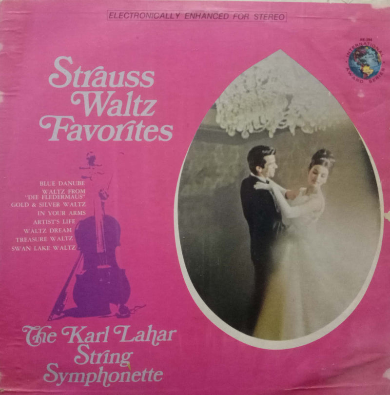 Strauss Waltz Favorites — LP vinyl record cover