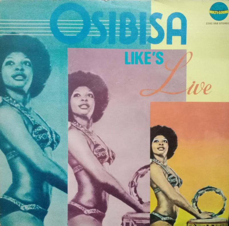 Osibisa Like'S Live — LP vinyl record cover