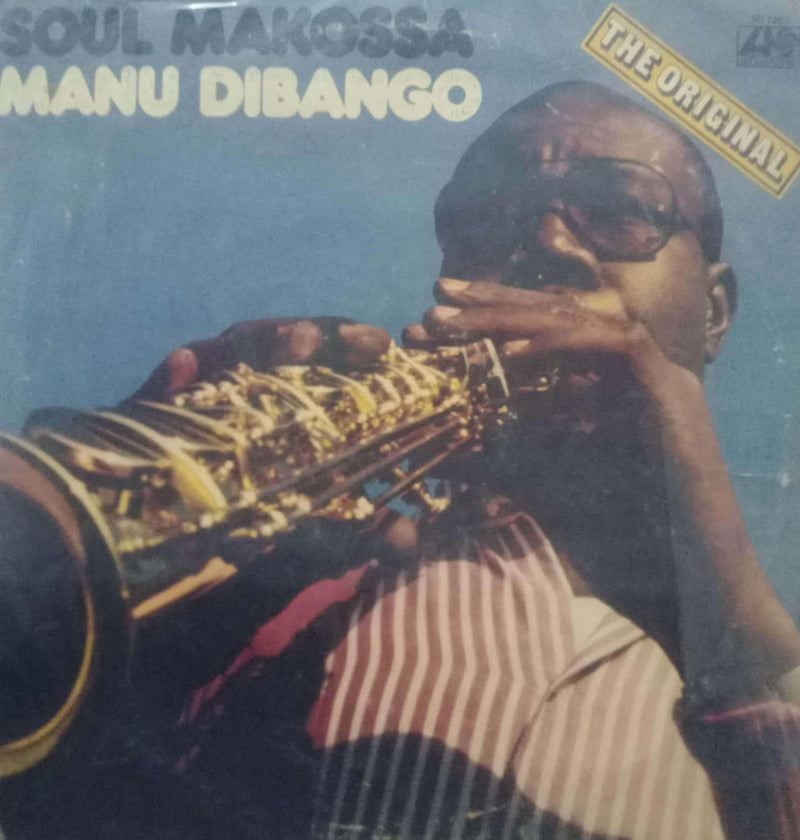 Soul Makossa Manu Dibango — LP vinyl record cover