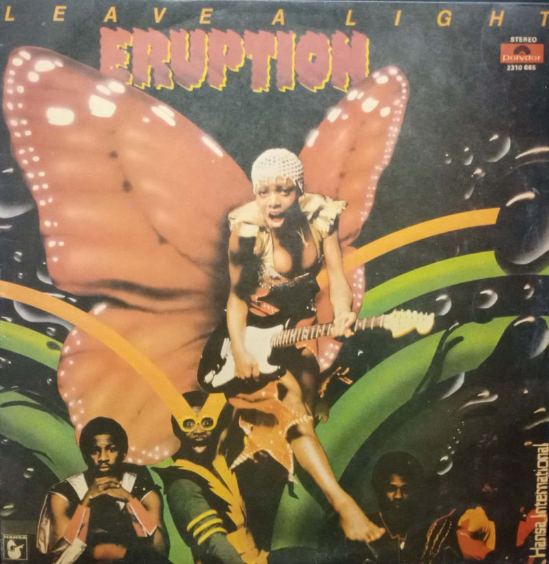 Leave A Light Eruption — LP vinyl record cover