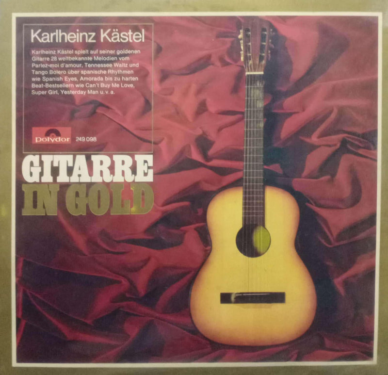 Gitarre In Gold — LP vinyl record cover