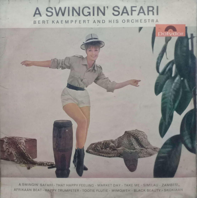 A Swingin'S Safari — LP vinyl record cover
