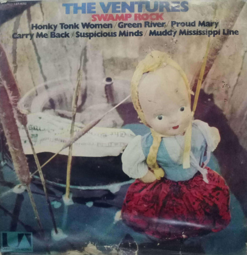 The Ventures Swamp Rock — rock LP vinyl record cover