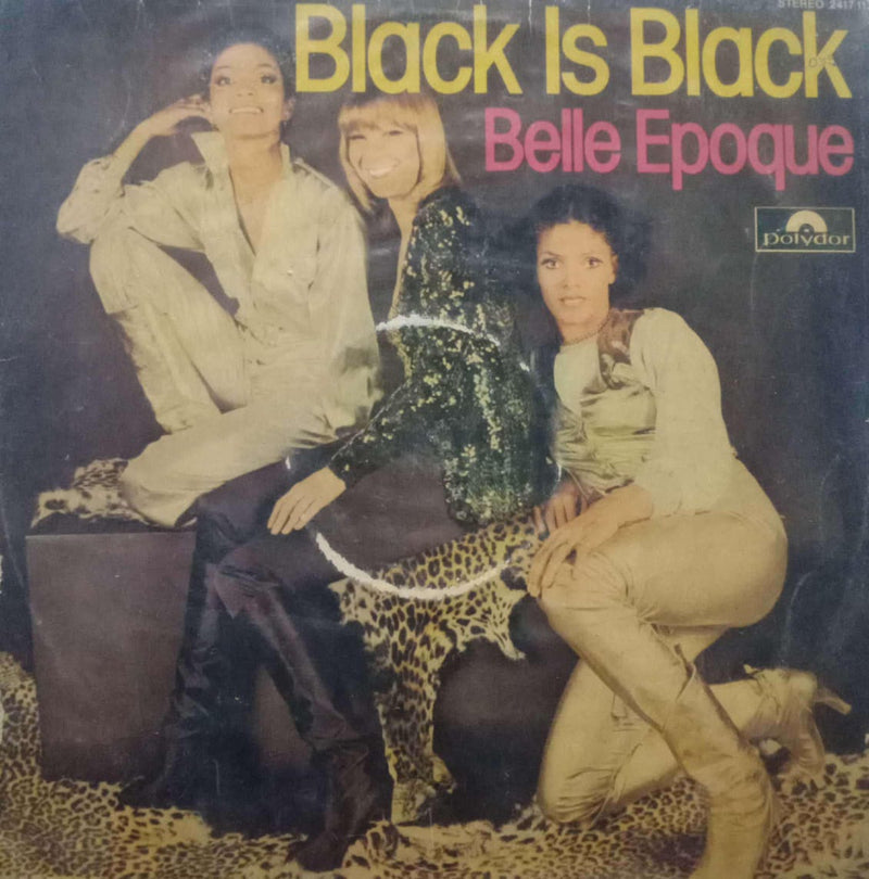 Black Is Black Belle Epoque — LP vinyl record cover