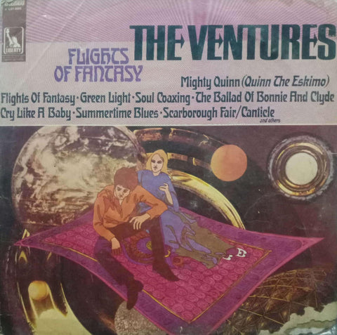 THE VENTURES FLIGHTS OF FANTASY - English vinyl LP