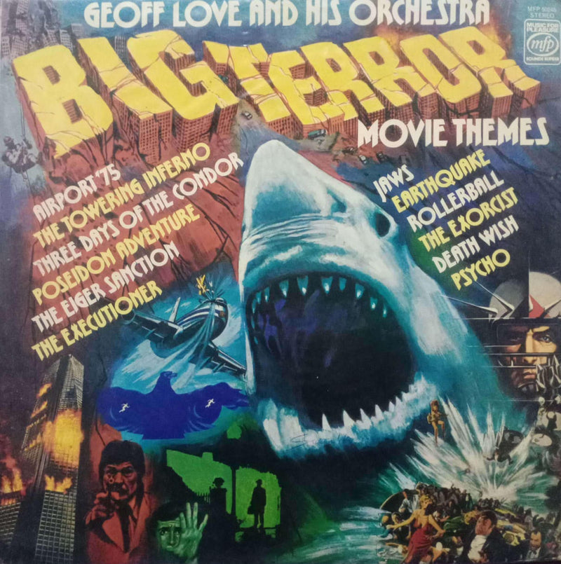 Big Terror Movie Themes — LP vinyl record cover