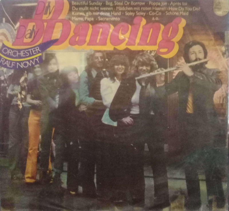 Dilly Dally , Dancing by Orchestra Ralfnowy — LP vinyl record cover