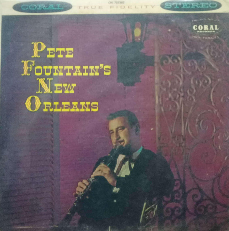 Pete Fountain'S New Orleans — LP vinyl record cover