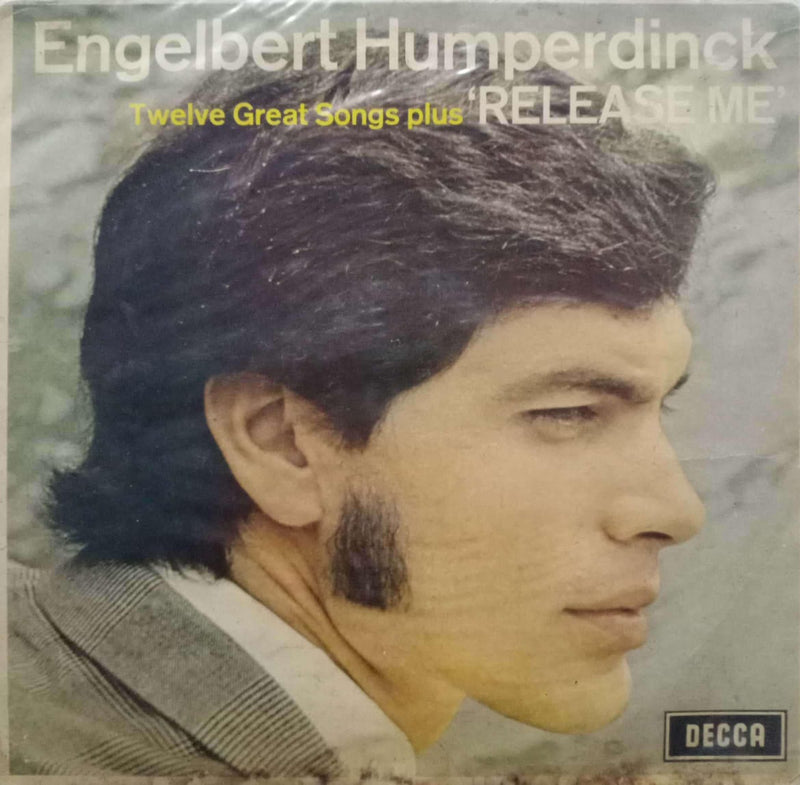 Engelbert Humperdinck 12 Great Songs Hit Release Me — LP vinyl record cover