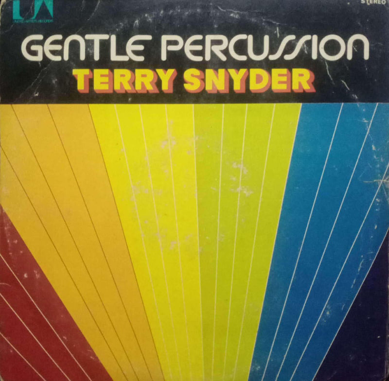 Gentle Percussion Terry Snyder — LP vinyl record cover
