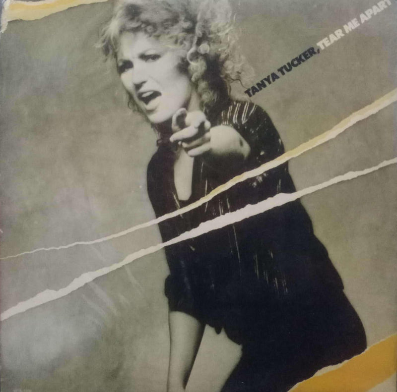 Tanya Tucker Tear Me Apart — LP vinyl record cover