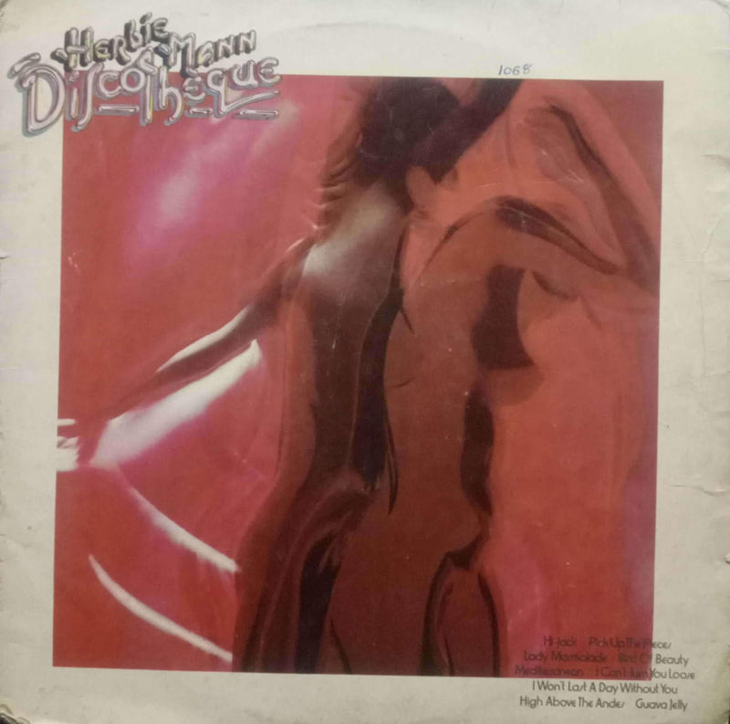 Herbie Mann Disco Theque — disco LP vinyl record cover