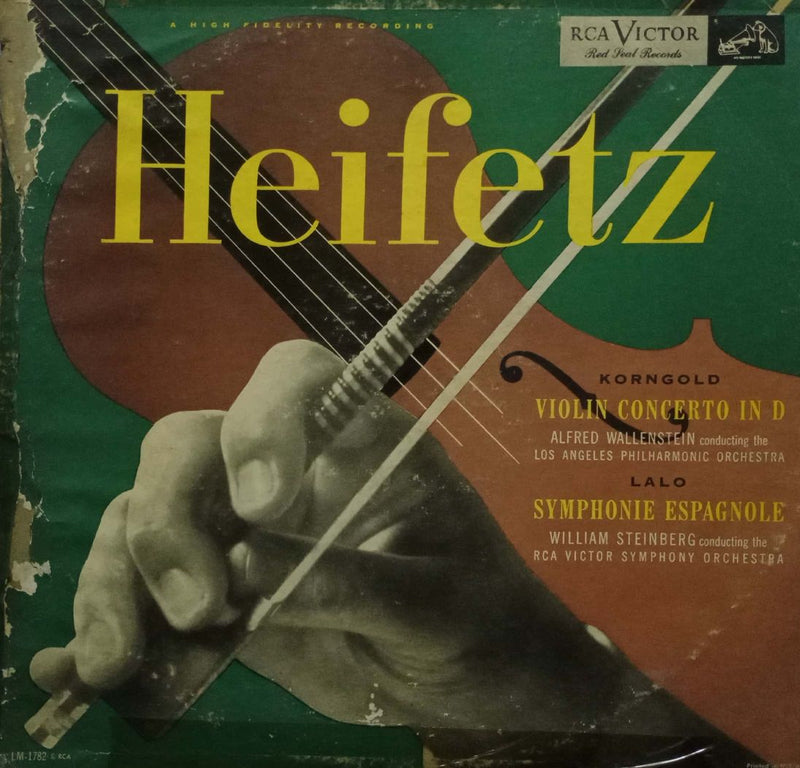 Heifetz — LP vinyl record cover