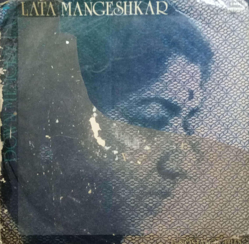 Lata Mangeshkar Down Memory Lane — LP vinyl record cover