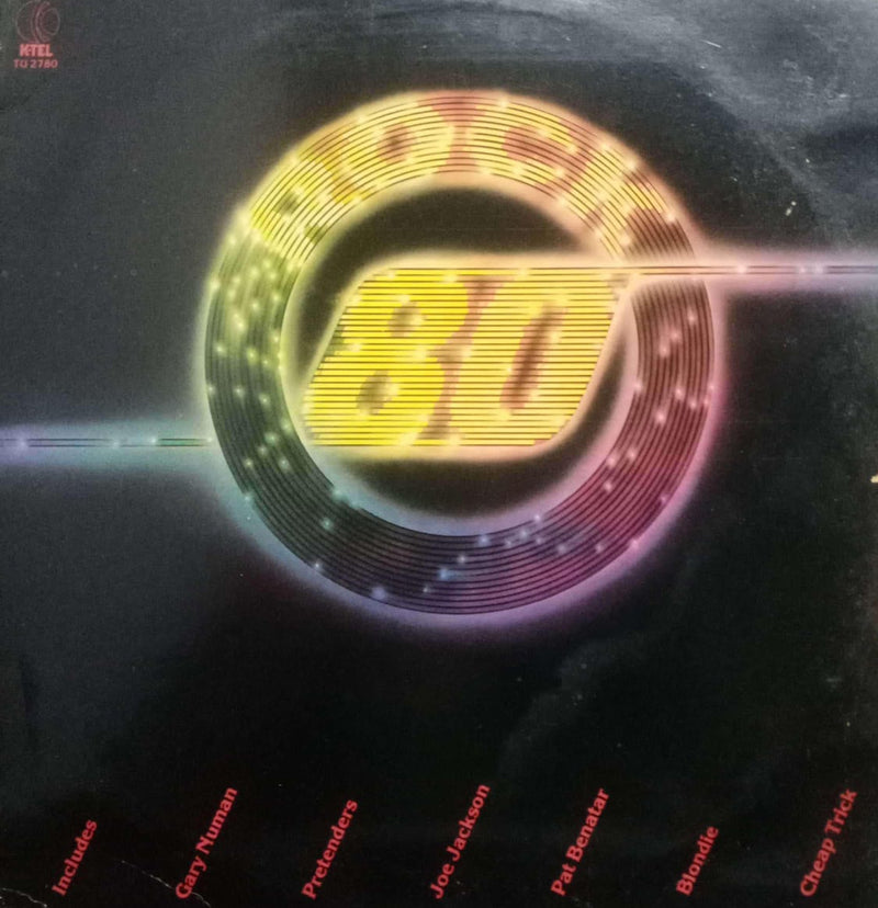 Rock 80 — rock LP vinyl record cover