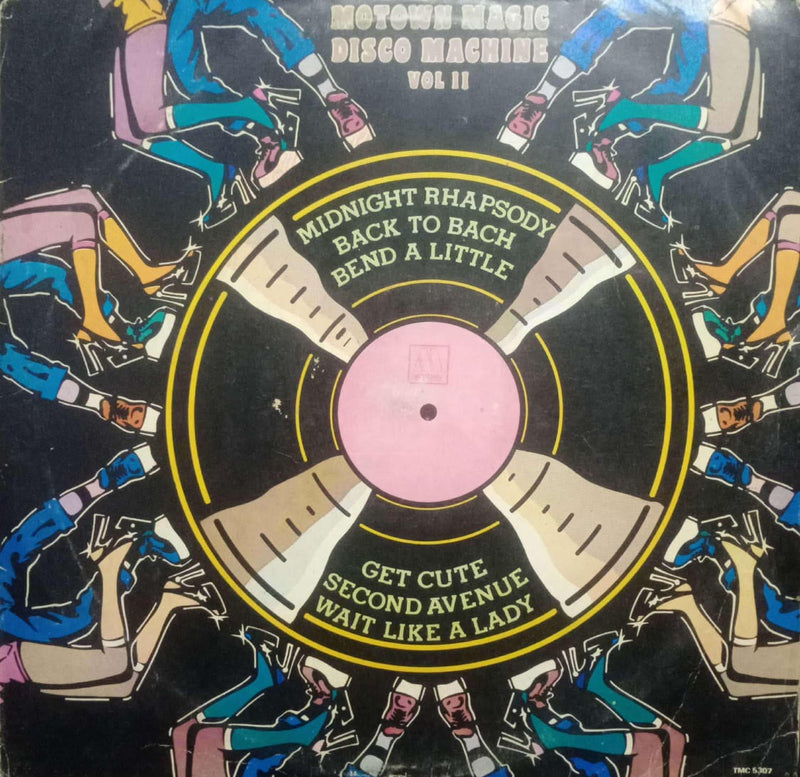 Motown Magic Disco Machine Vol 2 — disco LP vinyl record cover