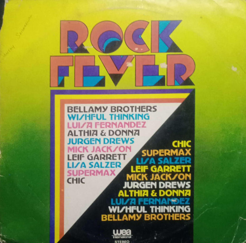 Rock Fever — rock LP vinyl record cover
