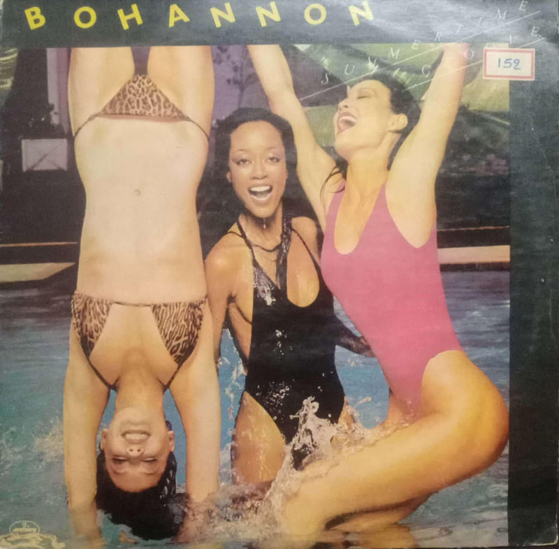 Bohannon Summertime Groove — LP vinyl record cover
