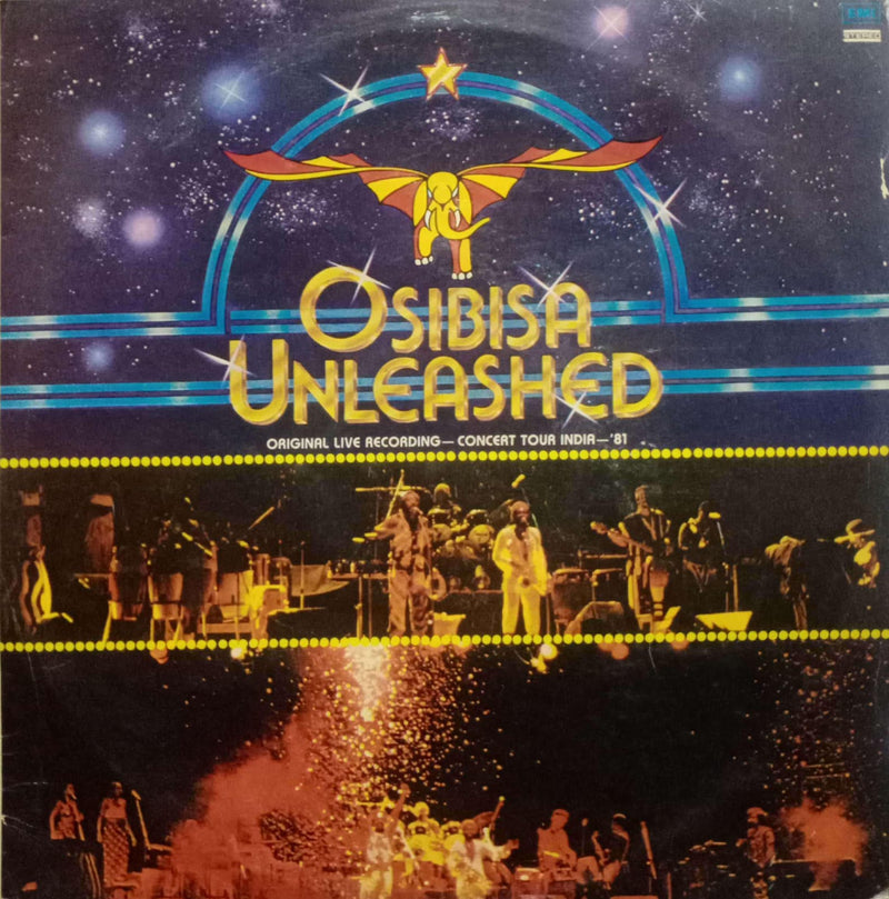 Osibisa Unleashed — LP vinyl record cover