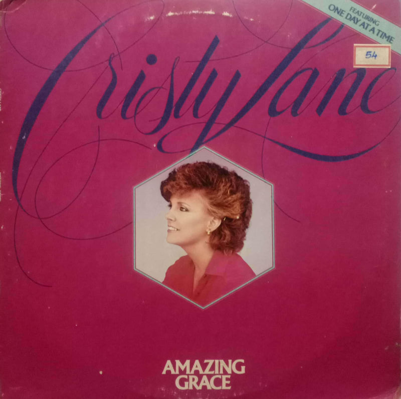 Cristy Lane Amazing Grace — LP vinyl record cover