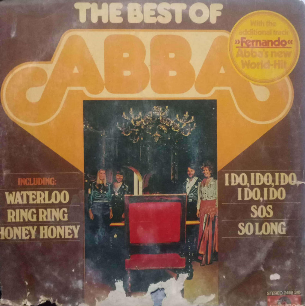 THE BEST OF ABBA - English vinyl LP