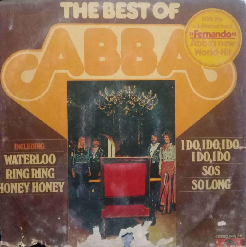 The Best Of Abba — LP vinyl record cover