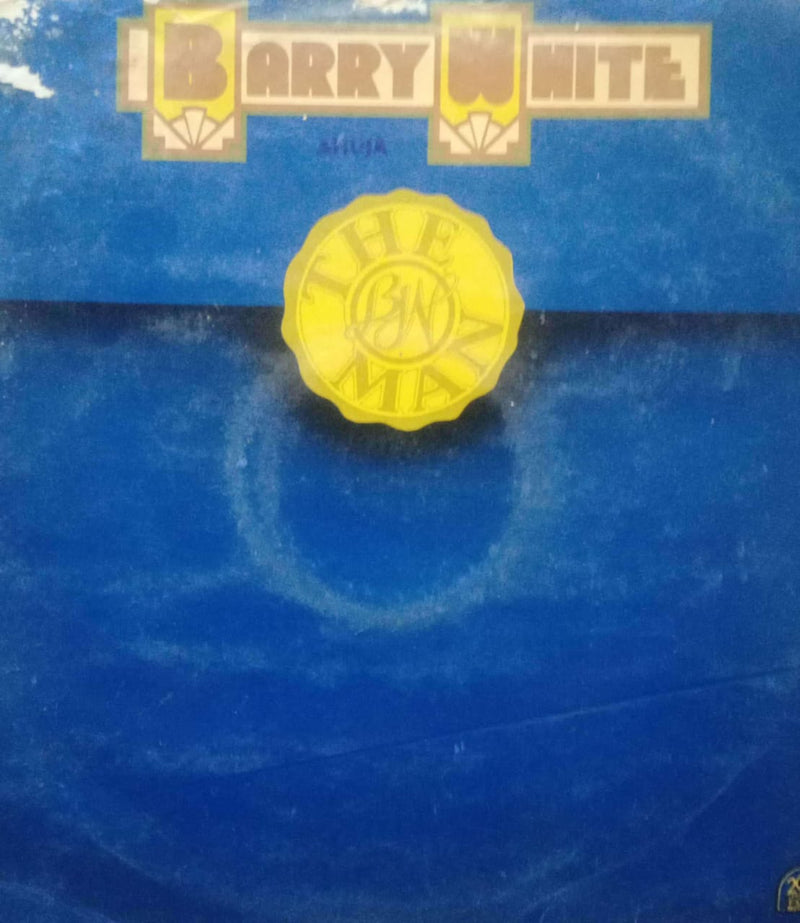 Barry White — LP vinyl record cover