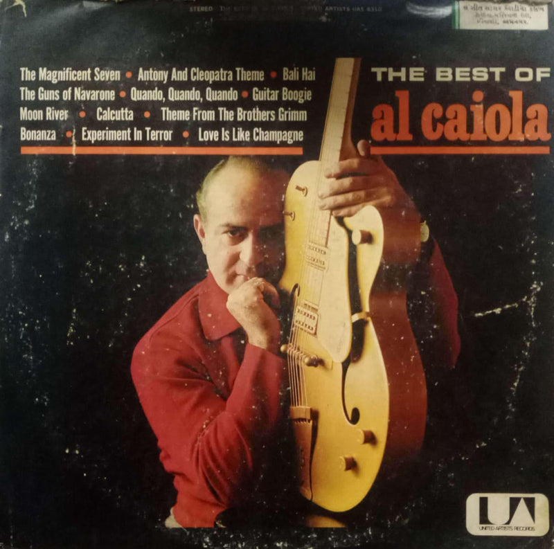 The Best Of Al Caiola — LP vinyl record cover