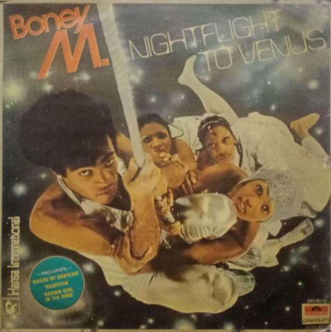 BONEY M NIGHTFLIGHT TO VENUS - English Vinyl LP