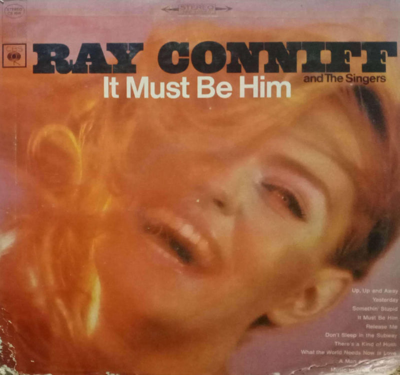 Ray Conniff And The Singers It Must Be Him — LP vinyl record cover