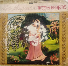 LATA MANGESHKAR MEERA BHAJANS - Hindi vinyl LP