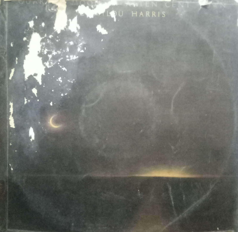 Quarter Moon In A Ten Cent Town Emmylou Harris — LP vinyl record cover