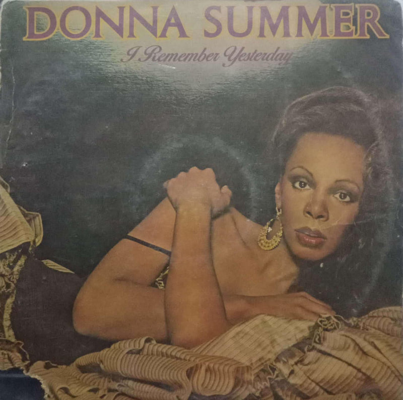 Donna Summer I Remember Yesterday — LP vinyl record cover