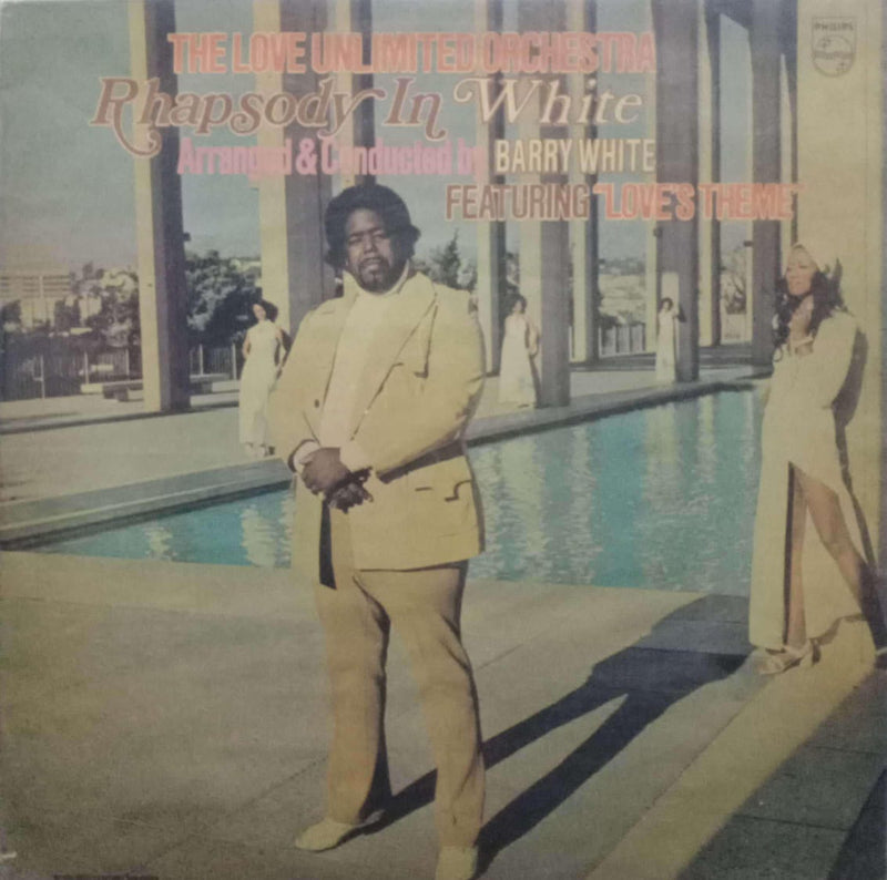 The Love Unlimited Orchestra Rhapsody In White — LP vinyl record cover