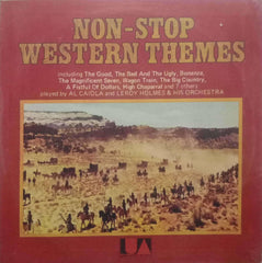 NON STOP WESTERN THEMES - English Vinyl LP