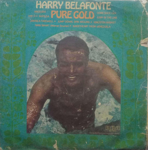 HARRY BELAFONTE PURE GOLD - English Vinyl Lp