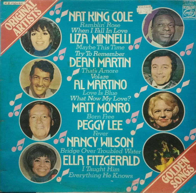 Artists Golden — LP vinyl record cover