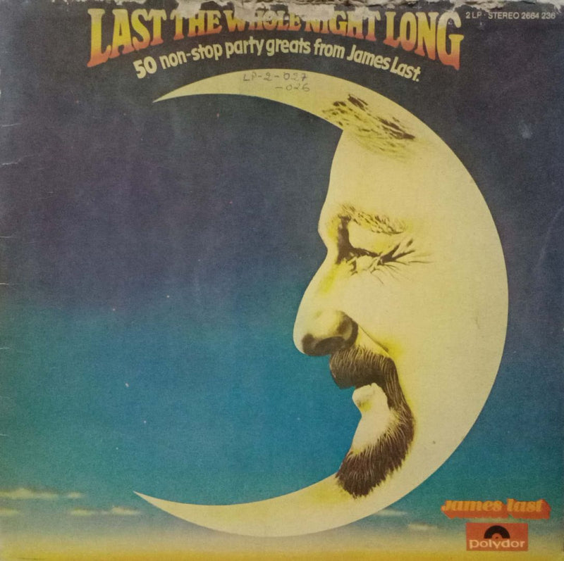 Last The Whole Night Long James Last — LP vinyl record cover