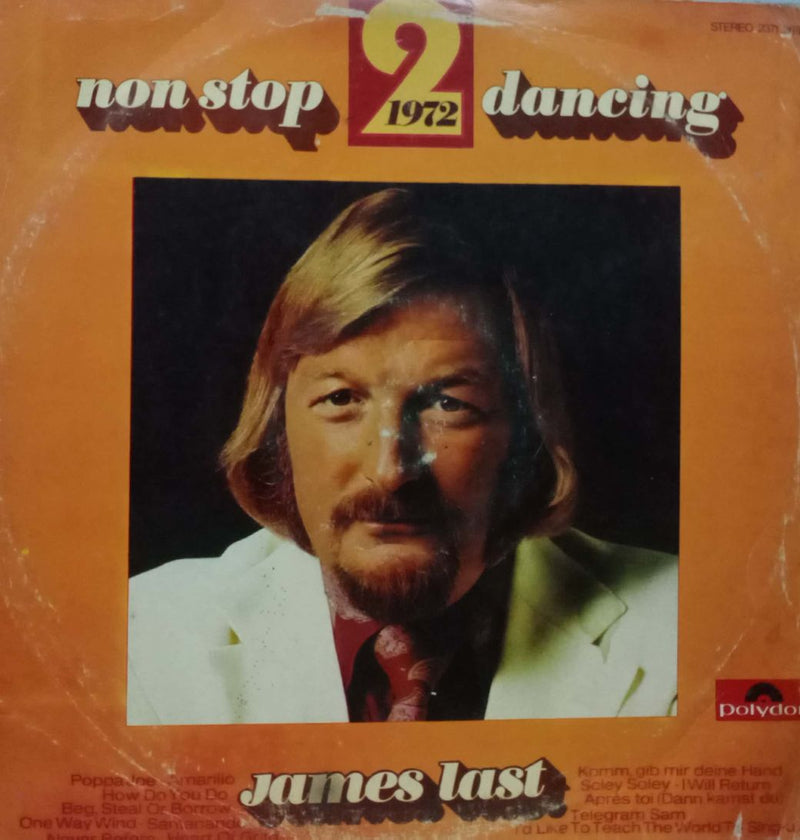 James Last Non Stop Dancing 2 '1972 — 1972 LP vinyl record cover