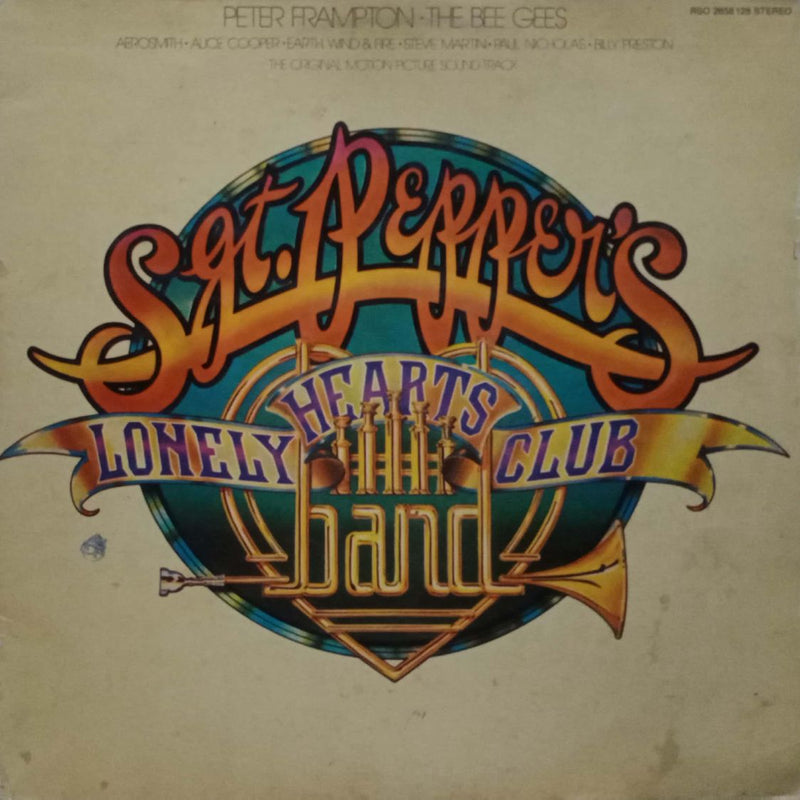 Sgt.Pepper'S Lonely Hearts Club Band — LP vinyl record cover