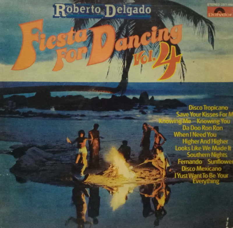 Fiesta For Dancing Vol 4 — LP vinyl record cover