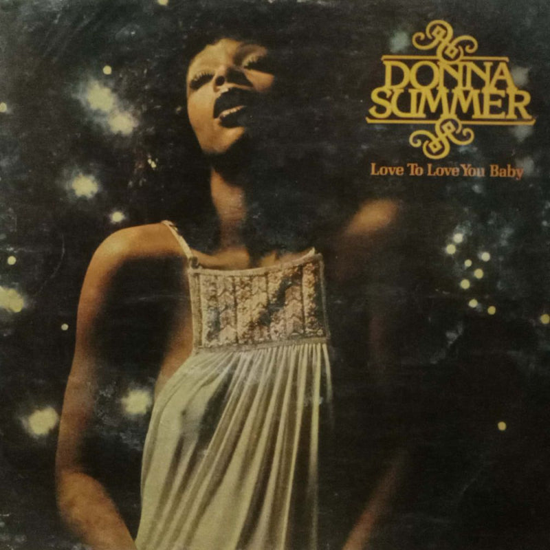 Donna Summer Love To Love You Baby — LP vinyl record cover
